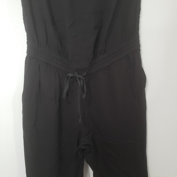 Aritzia Talula Strapless Black Jumpsuit Size Extra Small - Picture 5 of 15